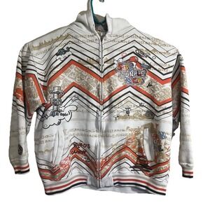 5ive Jungle King's County Walk of Life 2XL‎ Zip up Hoodie, Rare,